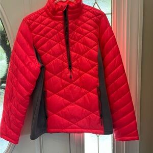 Tek Gear Women’s Red and Gray Puffer Jacket